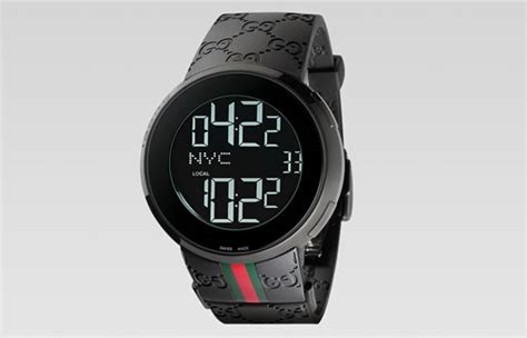 iced out gucci digital watch replica|gucci watch logo identification.